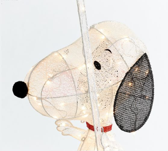 Peanuts™ Lit Snoopy™ With Boo Sign | Pottery Barn (US)