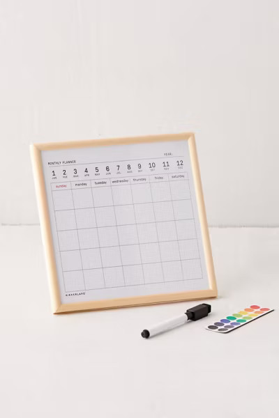 Mini Calendar Dry Erase Board | Urban Outfitters (US and RoW)