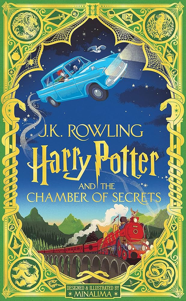 Harry Potter and the Chamber of Secrets (Harry Potter, Book 2) (MinaLima Edition) (Interactive Il... | Amazon (US)