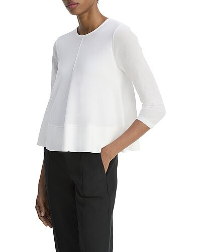 A-Line Crewneck Top | Gilt & Gilt City