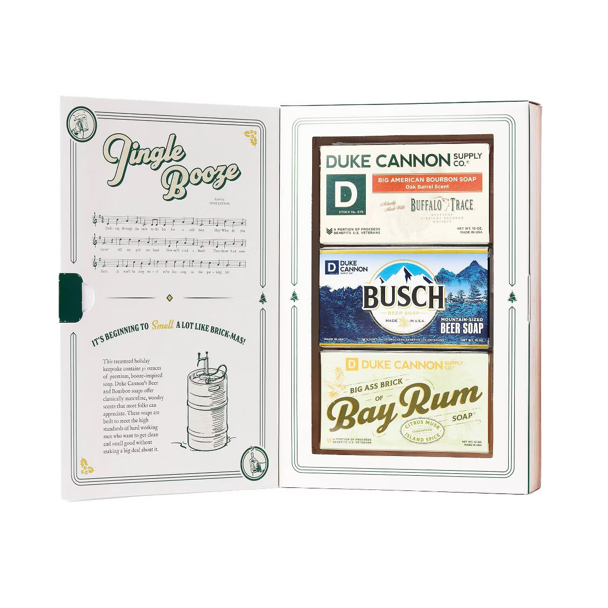 Duke Cannon Supply Co. Jingle Booze Gift Set - 30oz/3pk | Target
