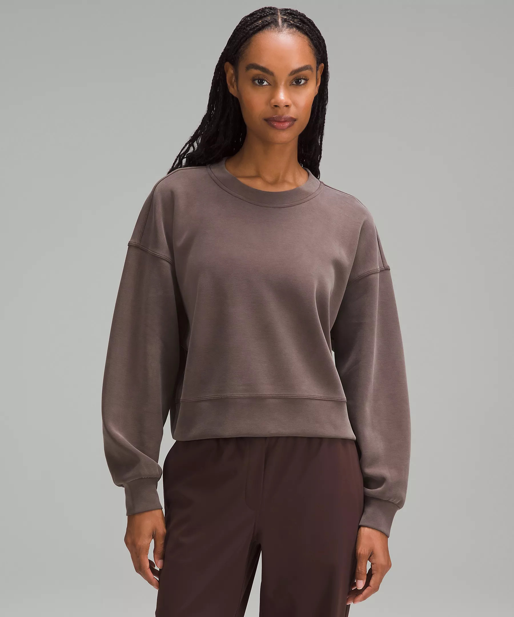 Softstreme Perfectly Oversized Cropped Crew | Lululemon (US)