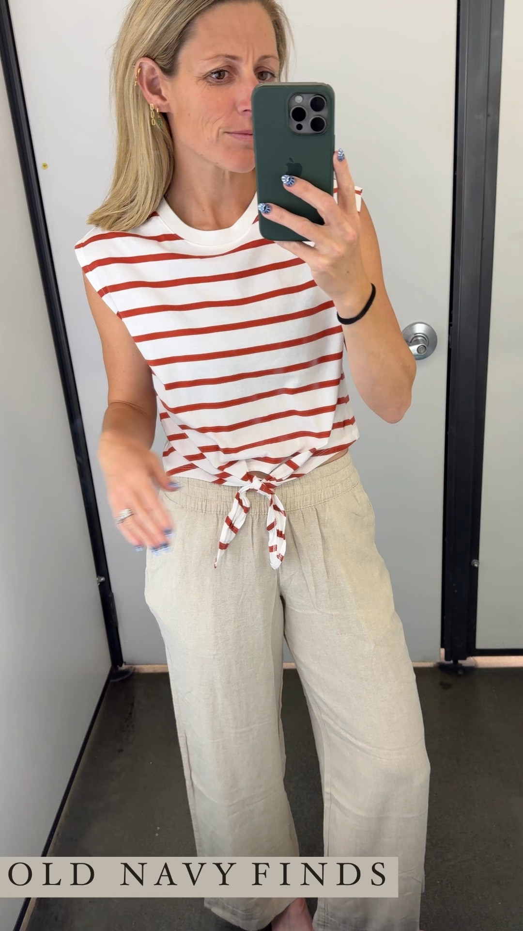 Sweet little tee perfect for the 4th of July.  Loving these elastic waist linen pants too! 

#SummerOutfit #July4thOutfit #4thOfJuly #linenpants #redwhiteandblue

#LTKStyleTip #LTKVideo #LTKFindsUnder50