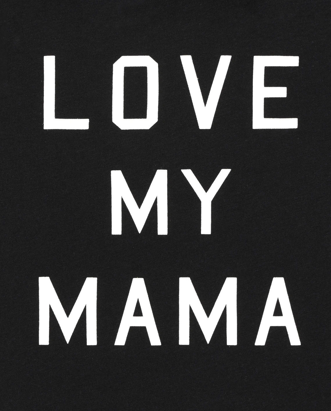 Kids Matching Family Love My Mama Graphic Tee - black | The Children's Place