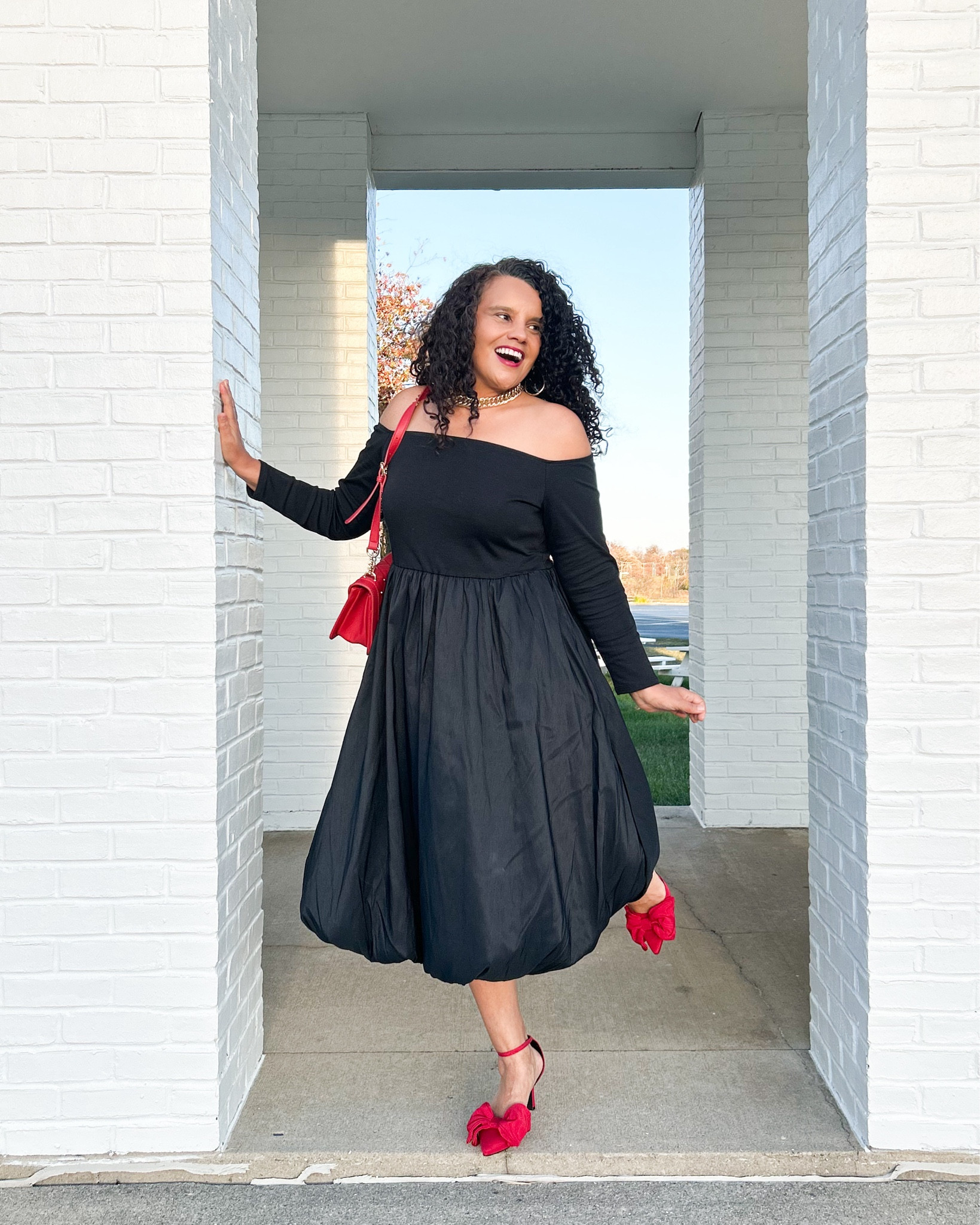 I am so in love with this dress and shoes for the holiday season! So flattering on many body types and the shoes so cute and both are 30% off! Making each one under $30 . I am linking this and some other cute options that are also good n sale #holidaydress #holidayparty#midsizefashion #curvyfashion #over50style #fashionover40 

#LTKMidsize #LTKHoliday #LTKOver40