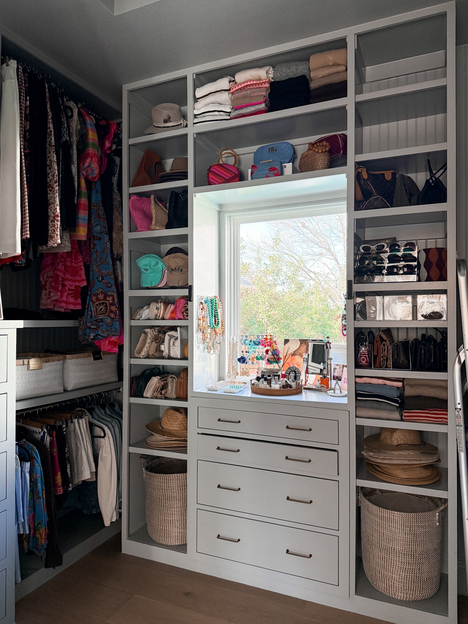 Did the bi-annual closet swap today…spring is hopefully here to stay! Linking what I use to keep the space organized  

#LTKOver40 #LTKHome