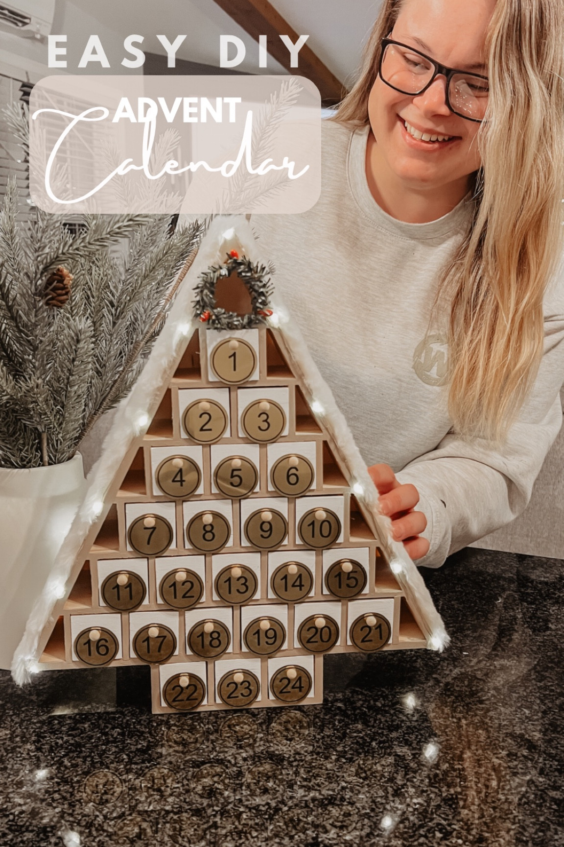 Supplies I used to make this cute, easy DIY advent calendar! Start a new tradition this year!

#LTKHoliday #LTKhome #LTKSeasonal
