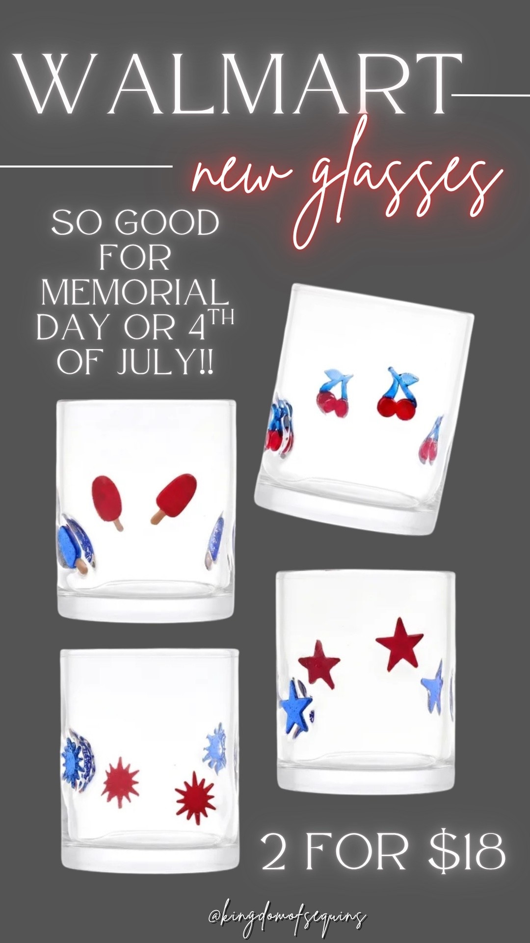 How good are these icon glasses?!

#LTKSeasonal #LTKHome #LTKSaleAlert