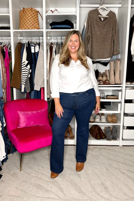 SPANX plus size workwear essentials - use code ASHLEYDXSPANX for a discount on full price items at checkout! Wearing a 2X in everything! This is a great option for a more casual work environment!

#LTKworkwear #LTKcurves #LTKSeasonal