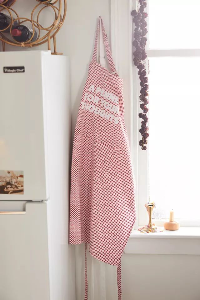 A Penne For Your Thoughts Apron | Urban Outfitters (US and RoW)