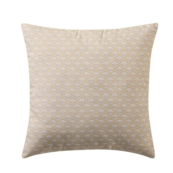 My Texas House Tan Block Print 20" x 20" Outdoor Pillow | Walmart (US)