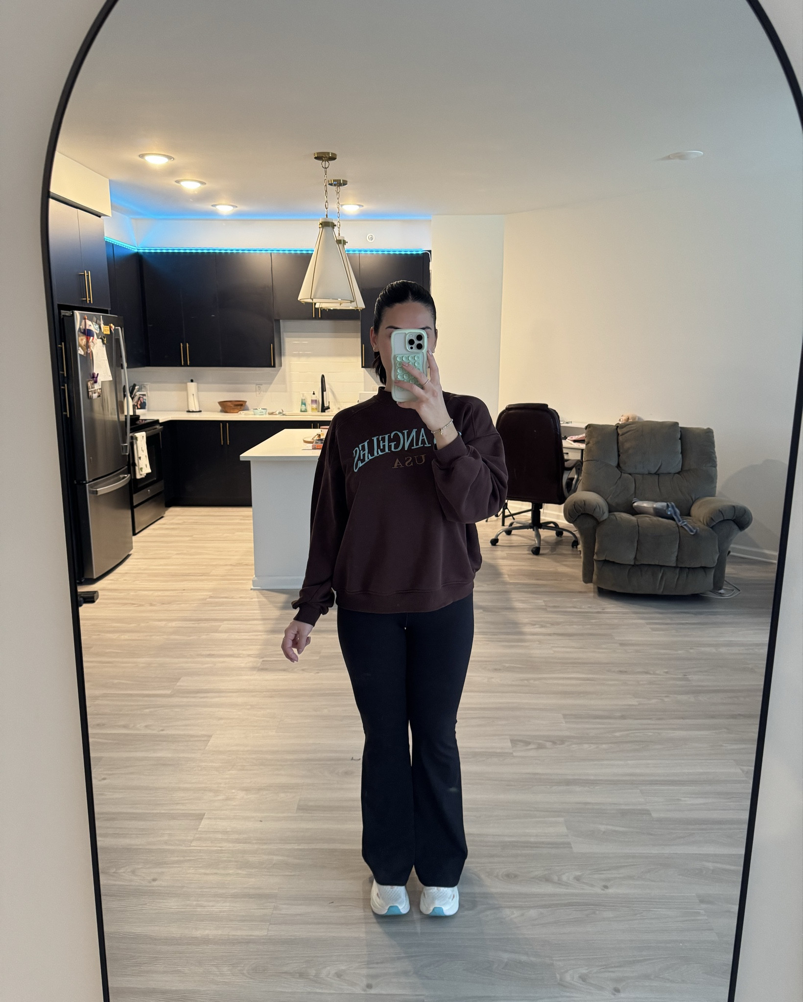 Top: bershka sweatshirt medium
Bottoms: Halara medium 
Shoes: Hawkwell medium

#LTKStyleTip #LTKActive