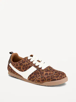 Faux-Suede Lace-Up Sneakers for Girls | Old Navy (US)