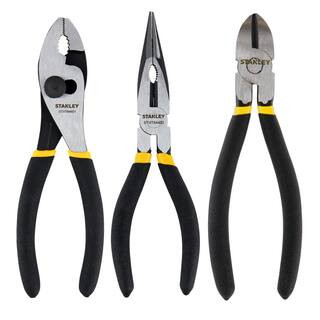 Stanley Pliers Set (3-Piece) STHT84405 - The Home Depot | The Home Depot