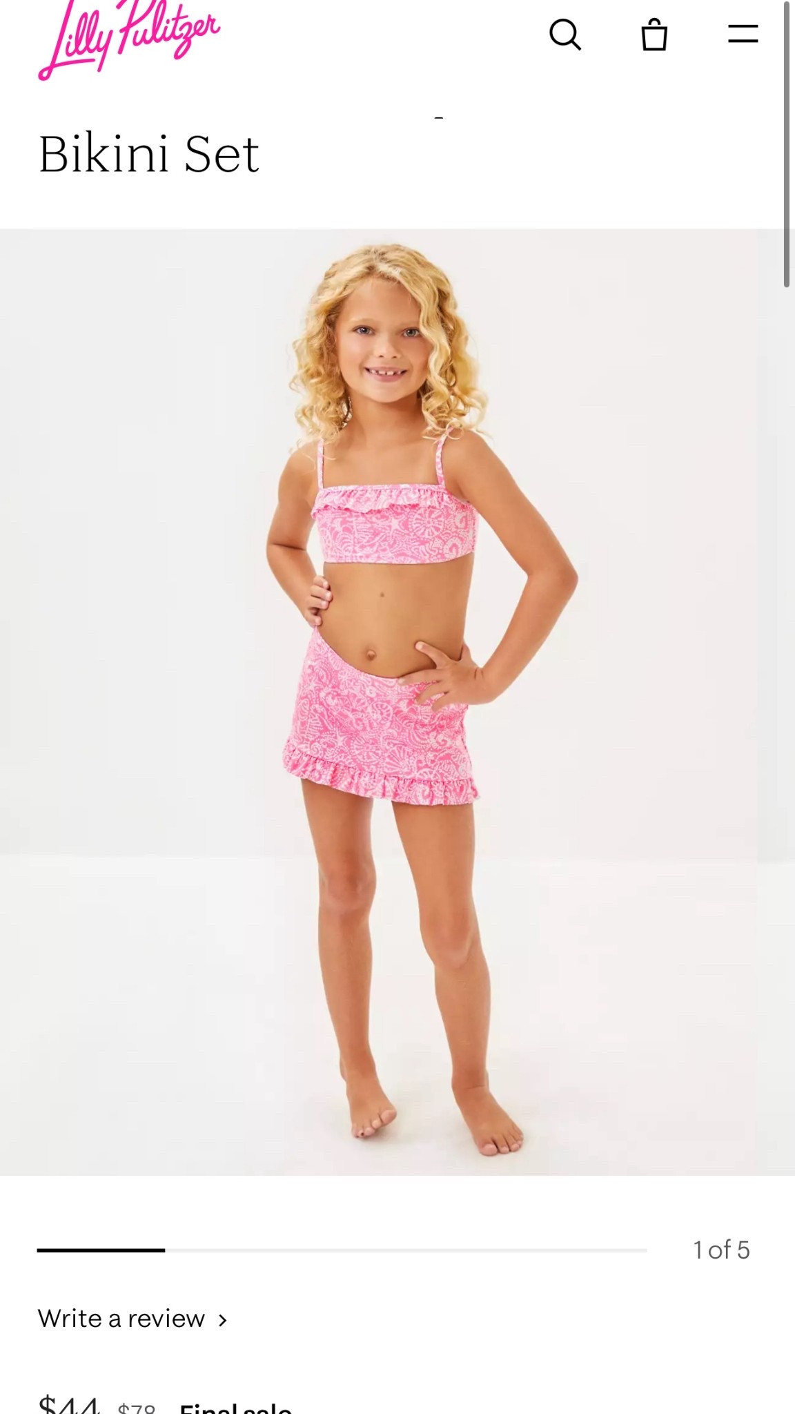 Was eying this swimsuit for Zoei and it went on sale today! So sad the matching print for me was sold out 😭

#LTKSaleAlert #LTKSwim #LTKKids