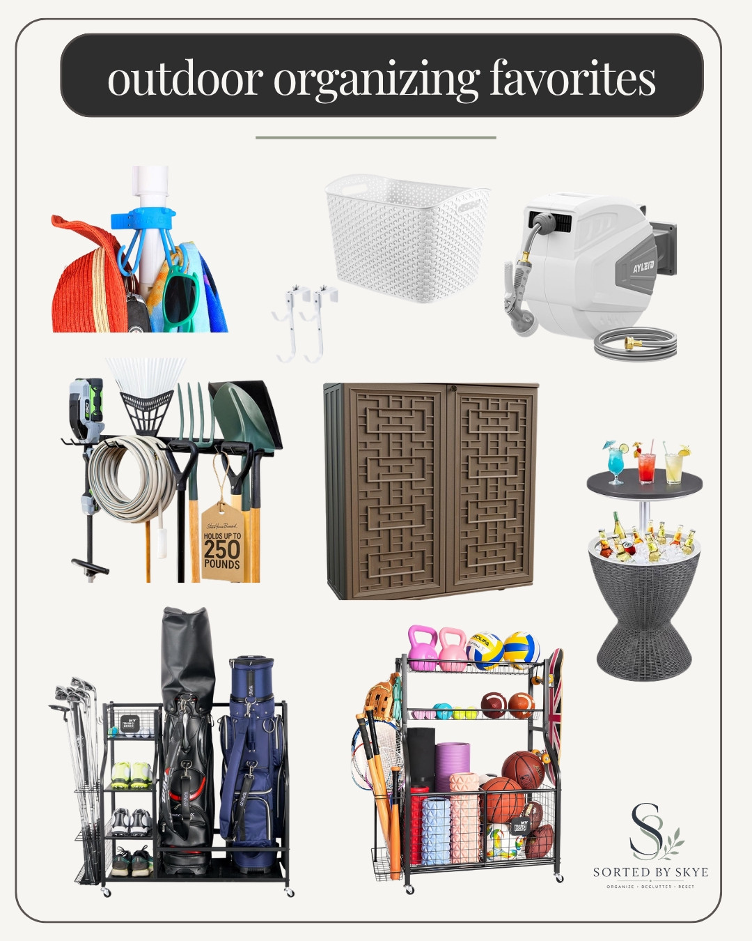 My outdoor favorite organizing items to help busy moms and families to keep the focus on family time.

#LTKSeasonal #LTKSwim #LTKKids