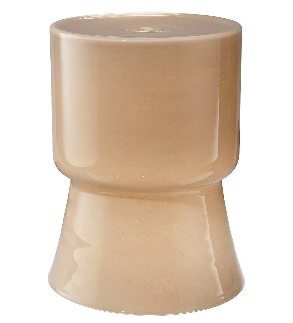 Huntington Garden Stool - Taupe | Outrageous Interiors + Design