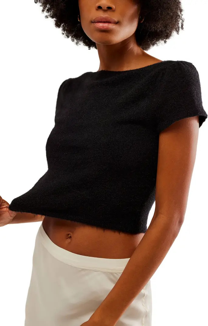 Keep Me Warm Crop Sweater | Nordstrom