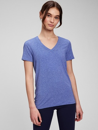 GapFit Breathe V-Neck T-Shirt | Gap (US)