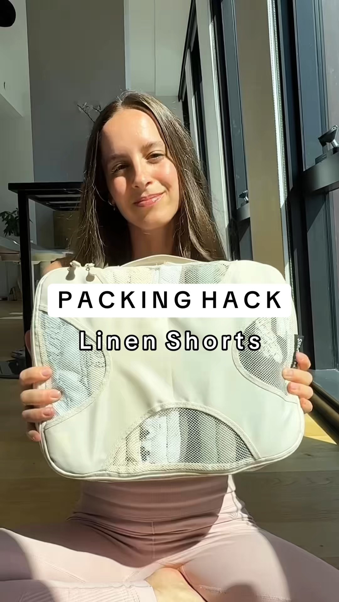 How to fold linen shorts into a packing cube!

#LTKTravel #LTKStyleTip #LTKSeasonal