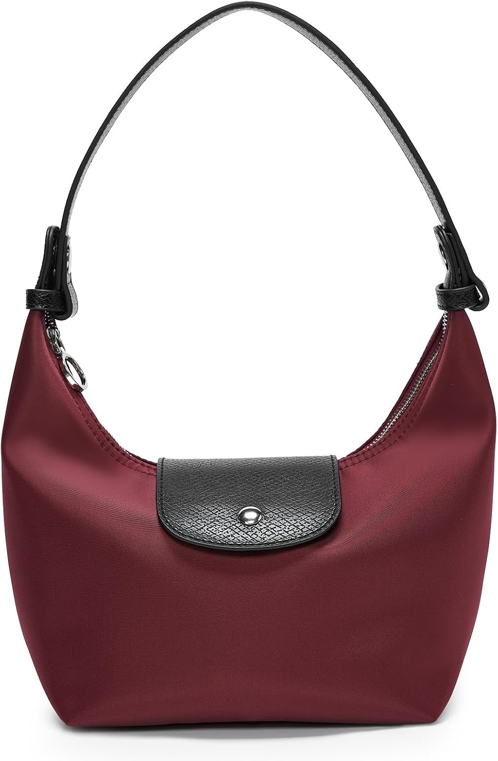 Mini Nylon Crossbody Bag for Women, Convertible Crescent Shoulder Purse | Amazon (US)