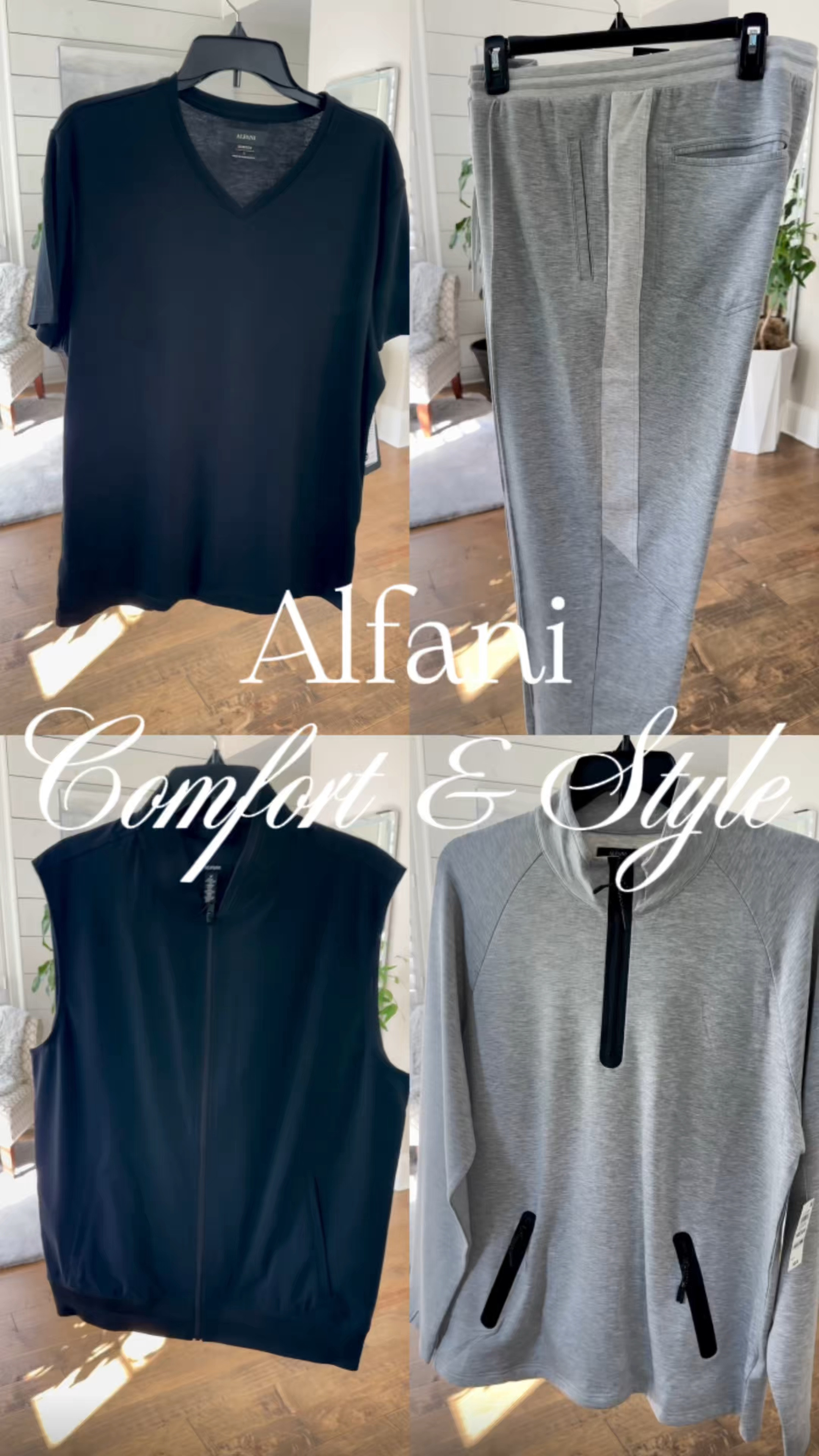 Stay cozy, warm and stylish all day long in this Alfani vest, quarter-zip sweatshirt, and drawstring pants. Perfect for lounging, running errands, or layering up in chill weather. 

Comfort meets effortless style — you’re ready for anything.

Check out the link in my bio to shop this outfit.
 

 #photooftheday  #mrmichaelbrown #models #explorepage #explore  #mensfashion #mensstyle #menswear #fashion #comment4comment #style #alfani #styleblogger #styleinspiration

#LTKMens #LTKWatchNow #LTKStyleTip