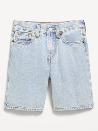 Knee Length Baggy Jean Shorts for Boys | Old Navy (CA)