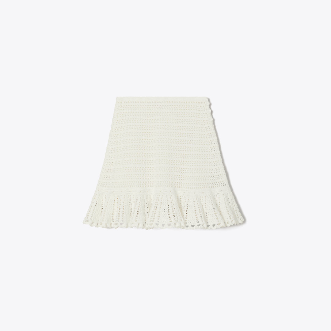 Tory Burch Crochet Cotton Skirt | Tory Burch (US)