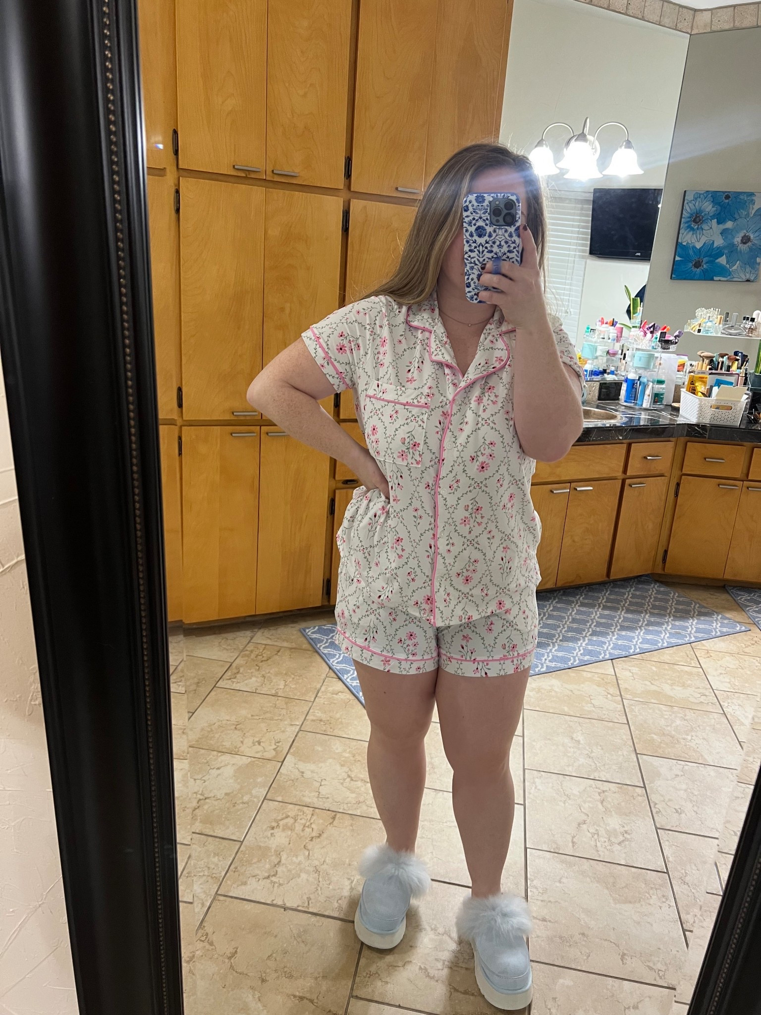 Spring pjs from Walmart have arrived! 🌸 

#LTKootd #LTKdayinmylife #LTKSeasonal