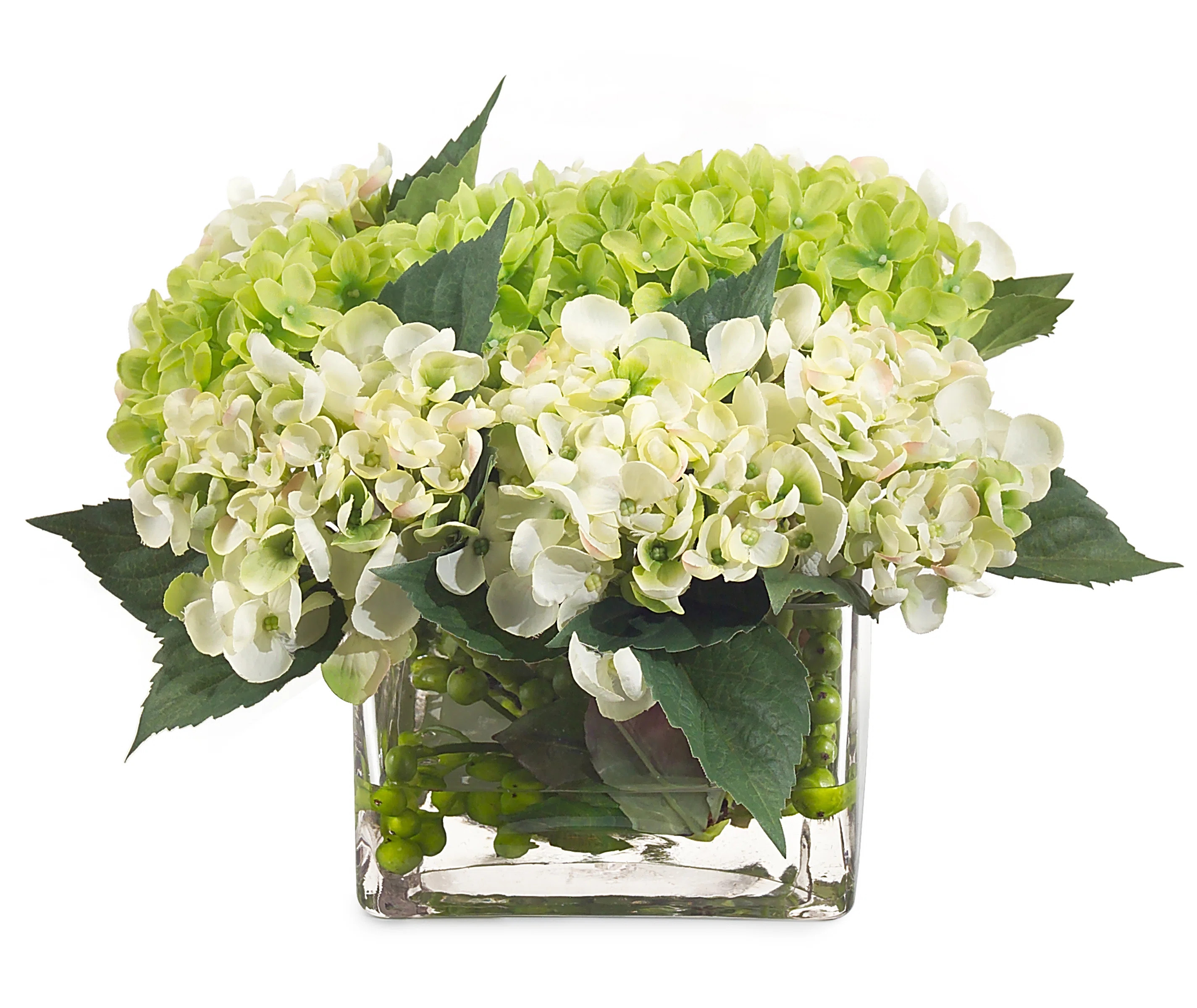 8'' Faux Flowering Branch in Glass Jar | Wayfair North America