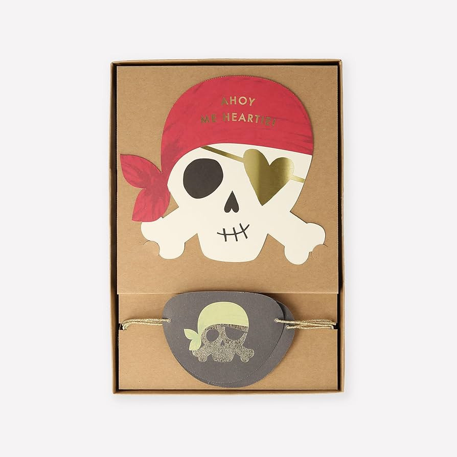 Meri Meri Pirate Valentine Cards Set (Pack of 24) - Valentine's Day | Amazon (US)