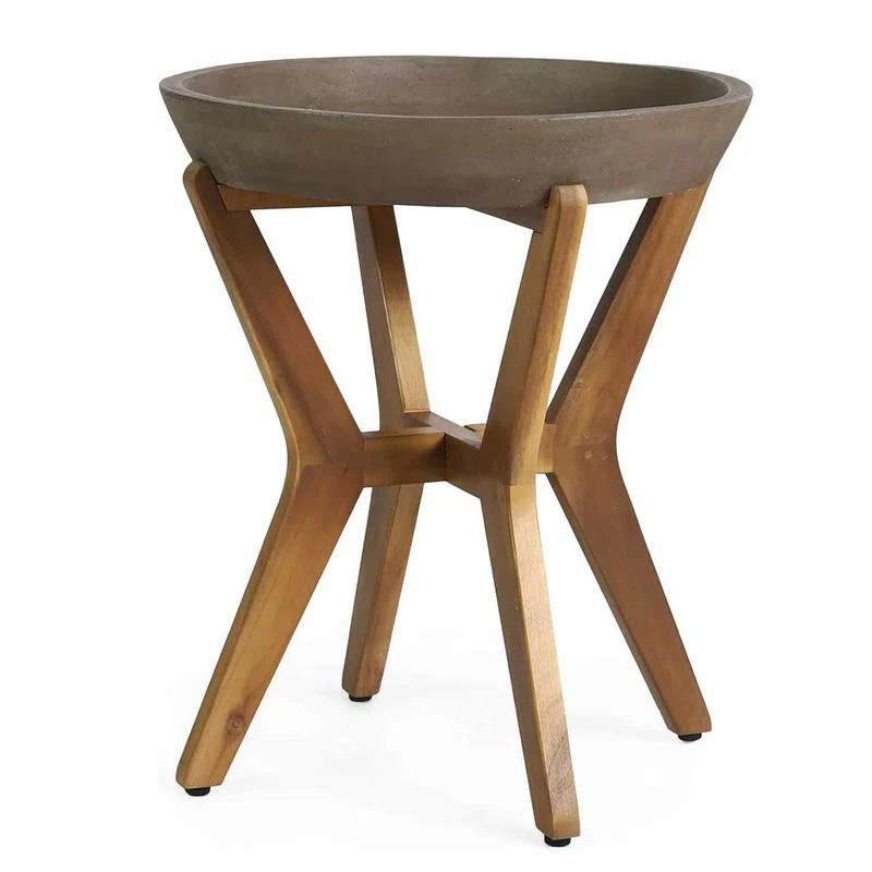 George Oliver Laquella Round 18'' Outdoor Balcony Table | Wayfair | Wayfair North America