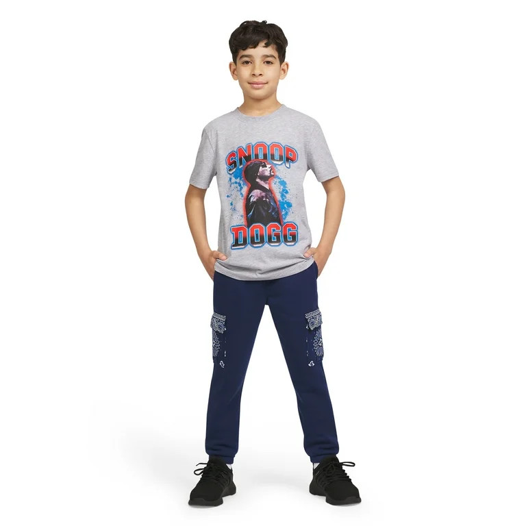 Dogg Supply by Snoop Dogg Boys' Short Sleeve Graphic Tee, Sizes 4-18 | Walmart (US)