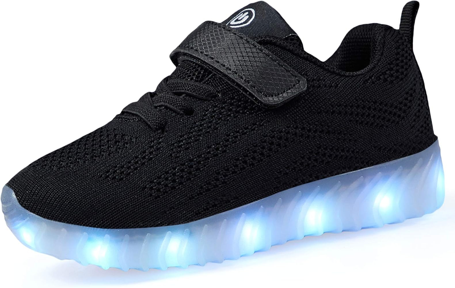 AoSiFu Kids Light Up Shoes Toddler Girls Boys Breathable Led Flashing Sneakers USB Charge | Amazon (US)