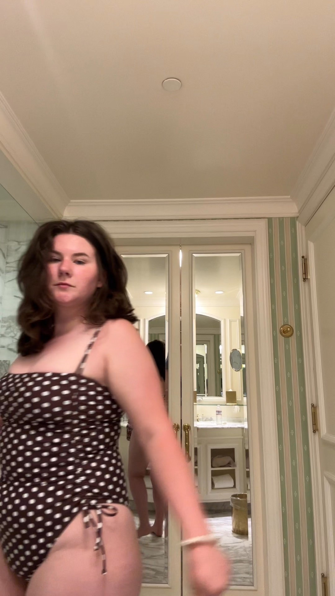 I’m a little scared to put my body out here. I’ve loved fashion and design for all of my life. However, I quickly realized that my body was not represented in the magazines I flipped through at the supermarket. I felt out of place, awkward, and eventually gave up on perusing something I’m passionate about. I’ve had a lot of health related things that happen to me. After twenty-something surgeries, multiple chronic illnesses, and twenty-six years in the medical world, humiliation and degradation to your self esteem are ground down to a point that is hard to comprehend unless you’ve been through it yourself. My hysterectomy was the first surgery where I got to choose what happened to my body. It was freeing in a way that I didn’t anticipate. It made me realize that it’s 2025 and we still don’t see enough of our bodies in the media we consume. So? Today, I did something that I said I would never do: I posted a video of myself in a bathing suit online. After much introspection, I realized it was mostly a fear/rejection thing. Now, I’m not afraid anymore. Anyway, here is my body in a $30 polkadot bathing suit I love. I ate nachos, drank two margaritas, and didn’t think about sucking in my stomach once. Things do get better! Xoxo, Lady Samantha

#LTKMidsize #LTKSwim #LTKFindsUnder50