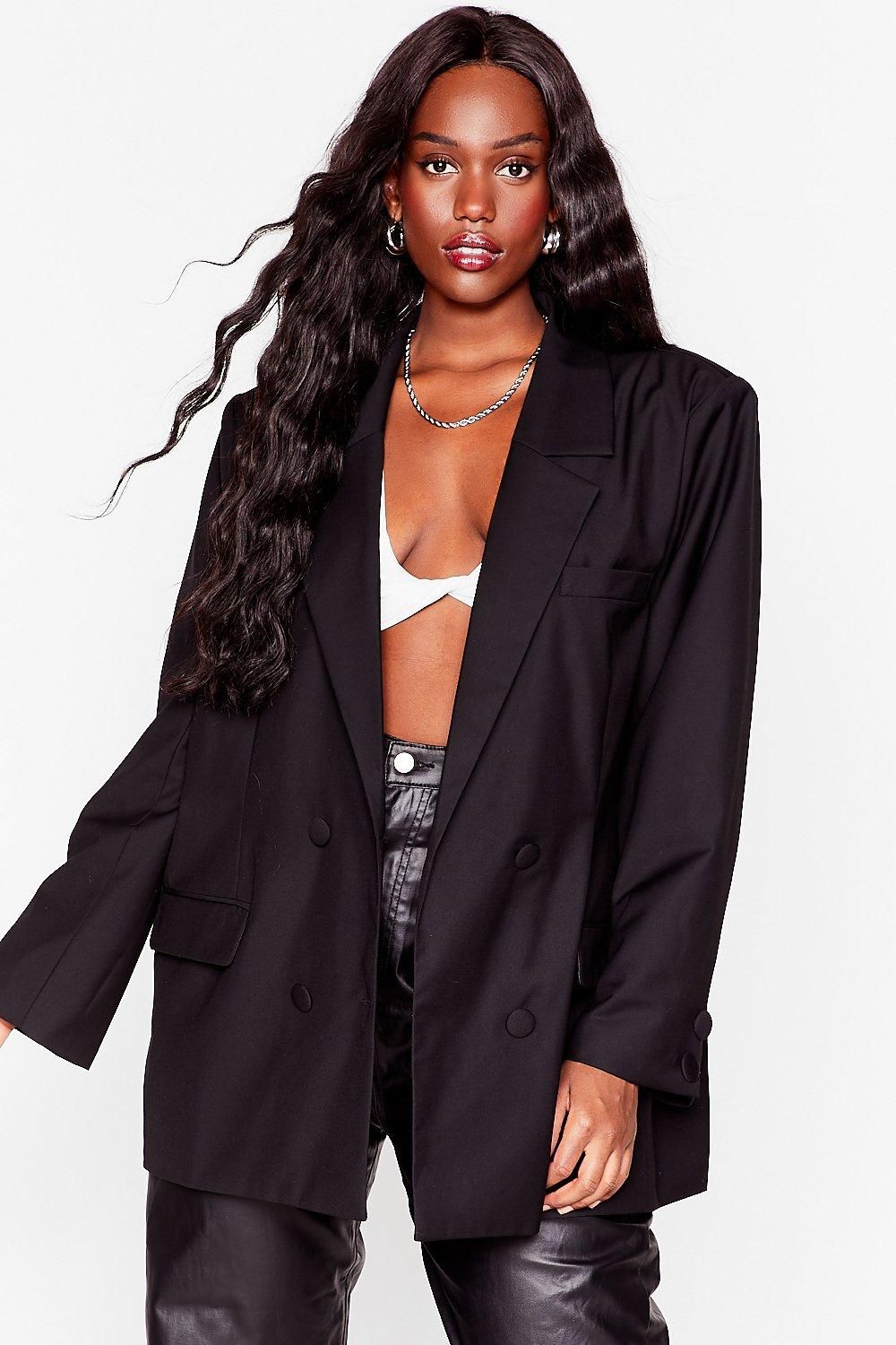 Not Our Business Plus Oversized Blazer | NastyGal (US & CA)