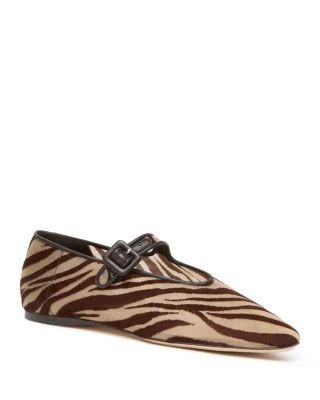 Women's Zebra Mesh Mary Jane Flats | Bloomingdale's (US)