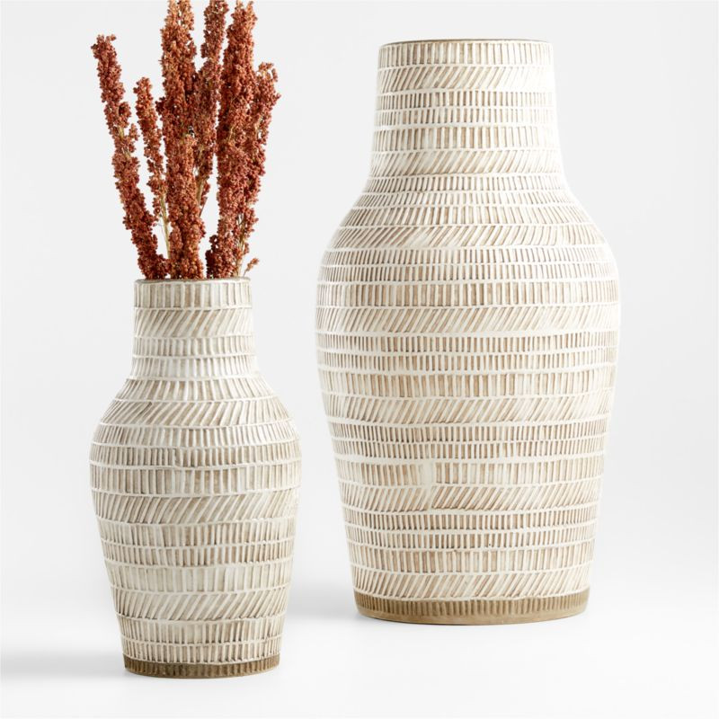 Lati Vases | Crate and Barrel | Crate & Barrel