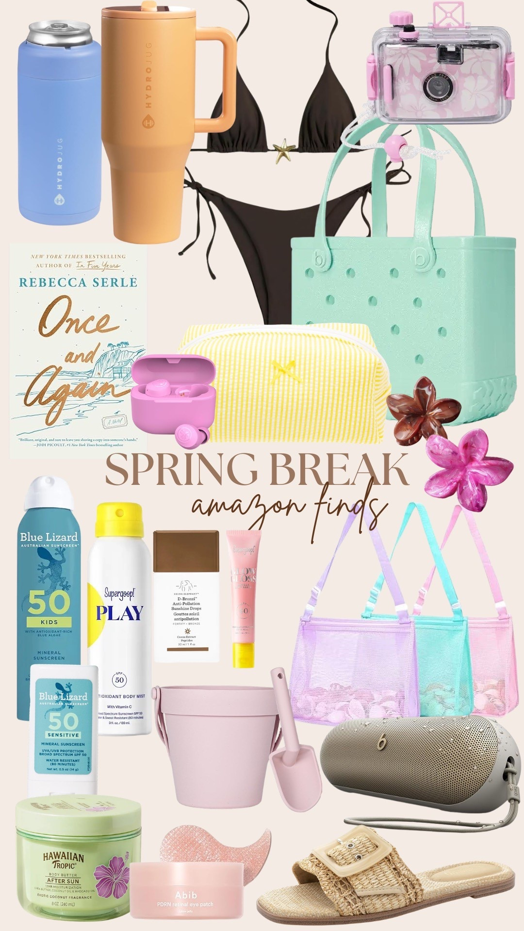 Spring break essentials 

#LTKmomlife #LTKSeasonal #LTKSpringSale