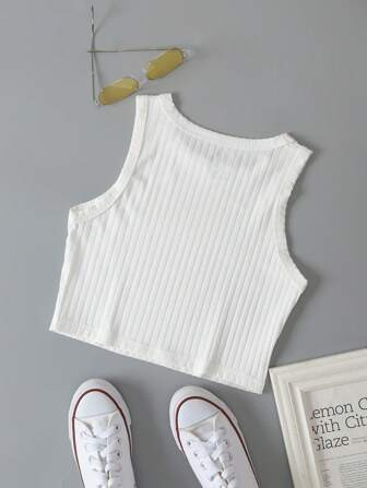 DAZY Ladies' Wide Leg Jeans With Whitened & Distressed Treatment | SHEIN