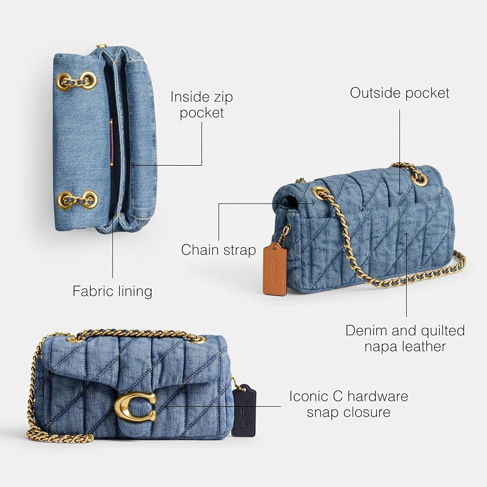COACH Women's Quilted Leather Tabby 20 Shoulder Bag | Amazon (US)