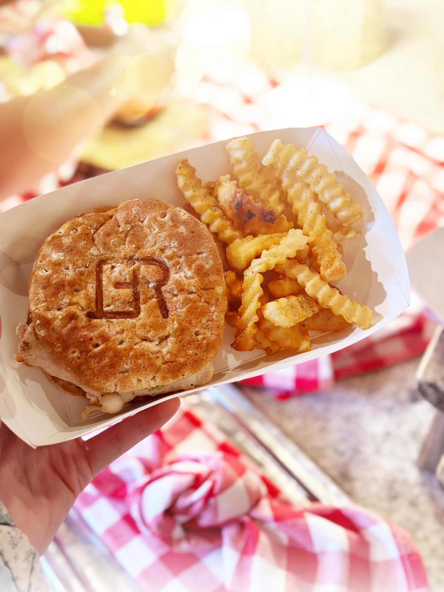 Here is a look at he finished product! I used our branding iron to brand burgers for dinner tonight. That was a fun surprise for everyone at the table and made dinner just a bit more delightful. This also makes for a great gift- Father’s Day, grad gifts - or just something fun for your family! 
Hold it over the fire (on your grill or gas stove) for a while and then just brand your steak or buns or hats or whatever you want! 


#LTKhome #LTKU #LTKGiftGuide