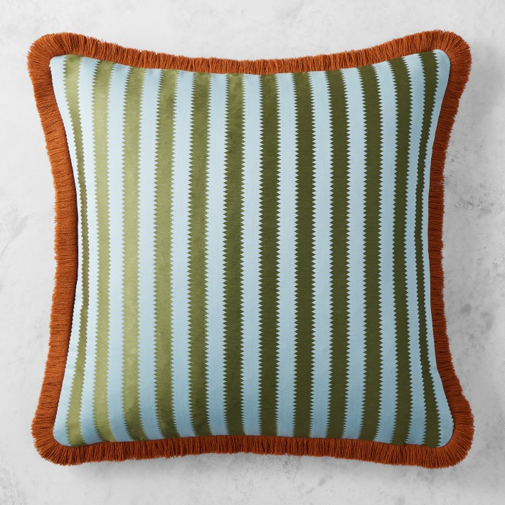 Sanderson x Giles Deacon Regency Aperigon Pillow Cover | Williams-Sonoma