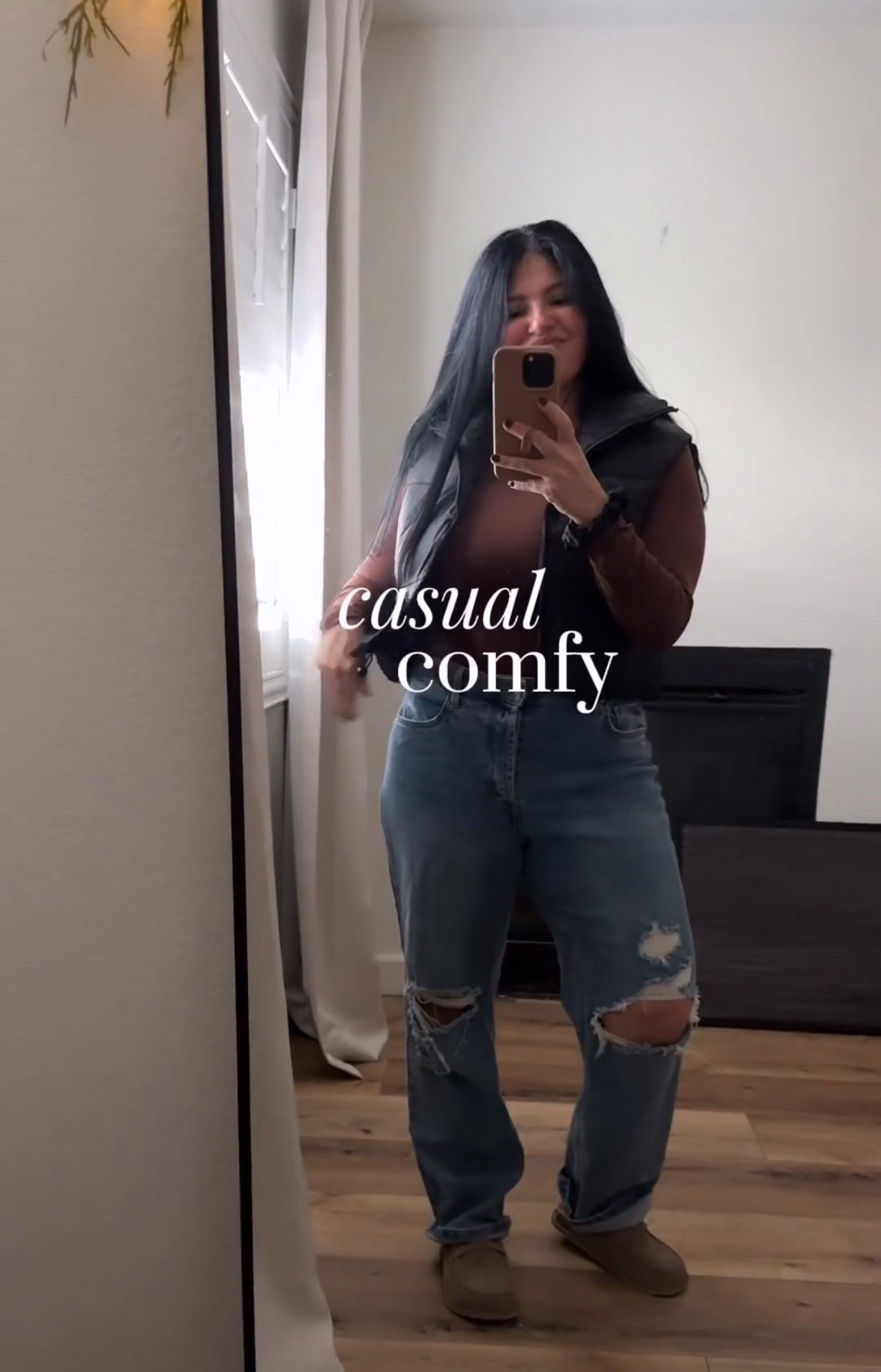 Loving the color on this brown long sleeve. I also have the black and white. They’re just such a great basic to add to your closet! 

#LTKmomlife #LTKFindsUnder50 #LTKootd