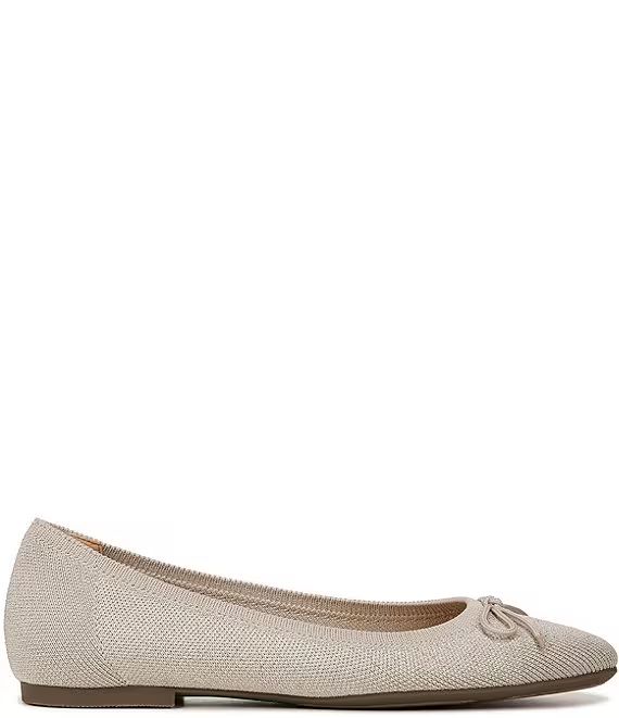 Klara Bow Detail Knit Ballet Flats | Dillard's