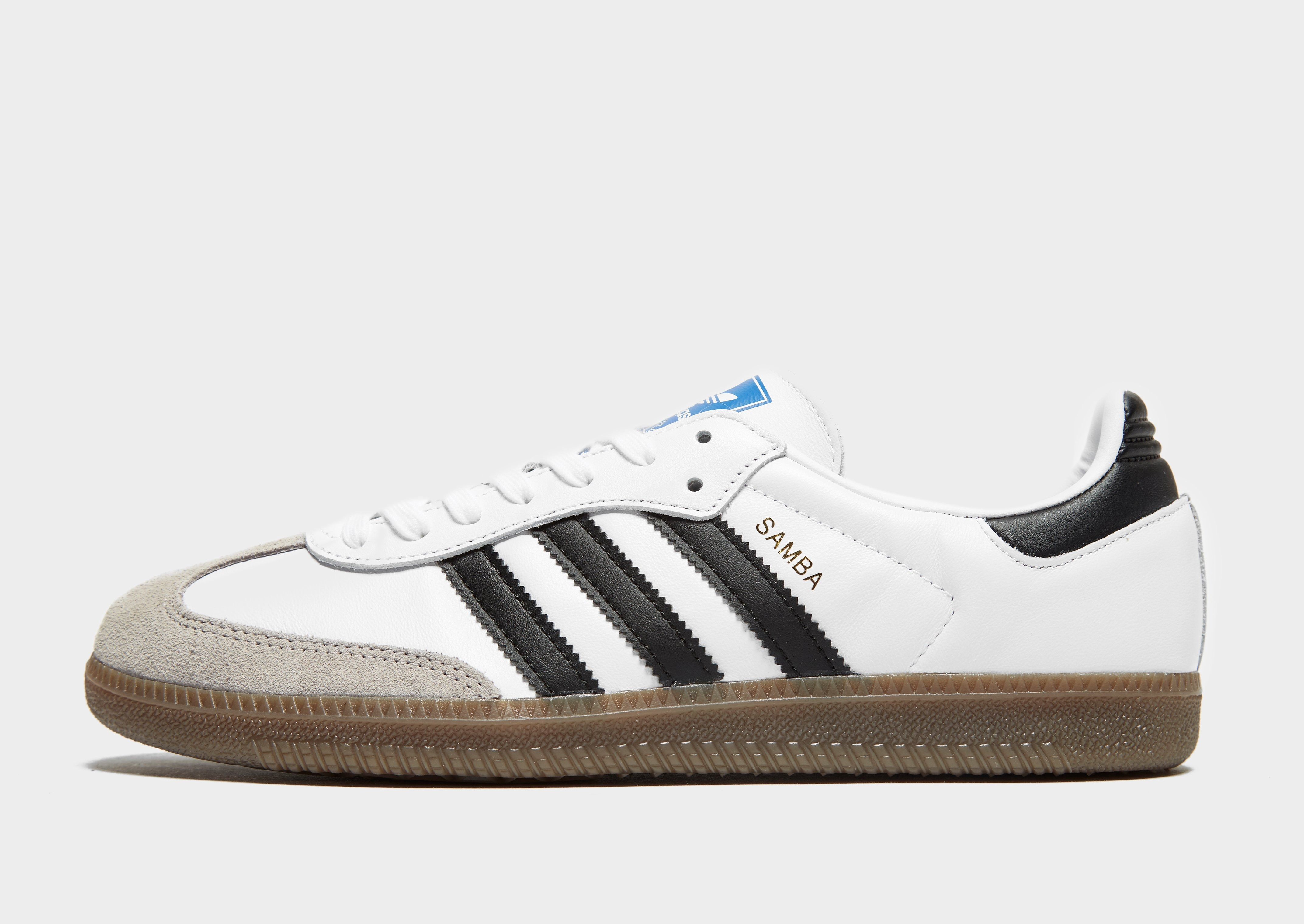 White adidas Originals Samba OG Women's | JD Sports UK | JD Sports (UK)