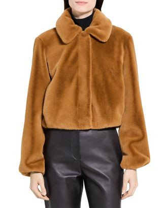 Theory Faux Fur Jacket  | Bloomingdale's Gifts Holiday Gifts For Her | Bloomingdale's (US)