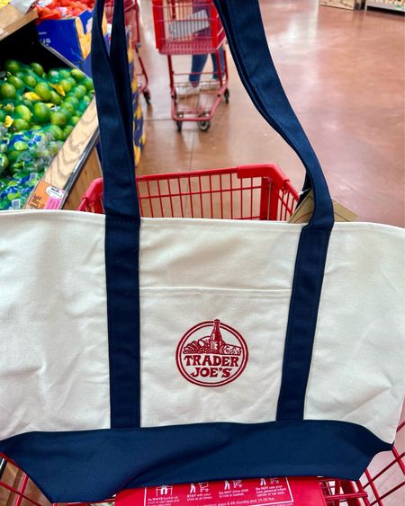 I was so happy when I scored one of these reusable Trader Joe’s shopping bags recently 🙂 It’s a great all around everyday tote bag and under $5. I linked similar style bags in all price points under $100 below, some can be personalized. 

#LTKstyletip #LTKfindsunder100 #LTKitbag