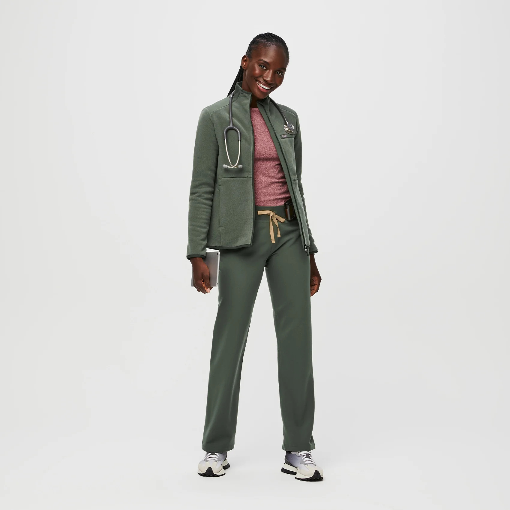 High Waisted Livingston Basic Scrub Pants™ | FIGS