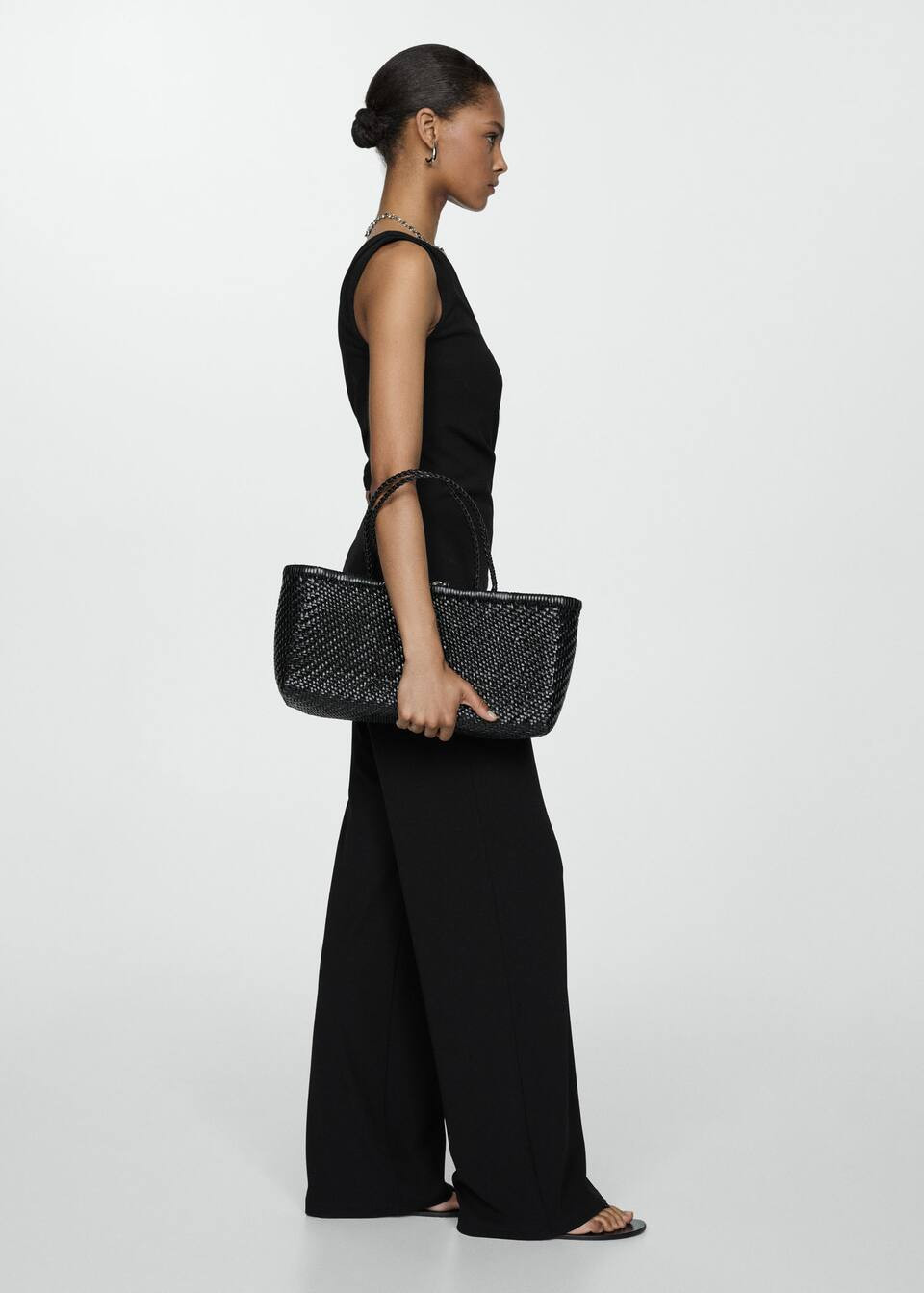 Flowy straight-fit trousers -  Women | Mango United Kingdom | MANGO (UK)